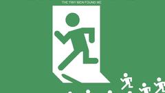 Green signs Men Exit
