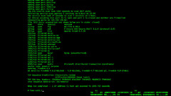 Green text Green terminals