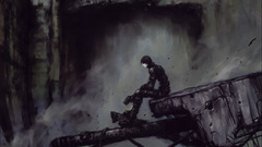 Grey cliffs lonely Blame