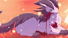 Grid blood Pokemon Mightyena