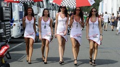 Grid Girls groups woman