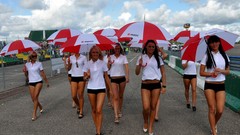 Grid Girls Umbrellas groups