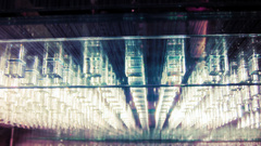 Grid Industrial lights architecture ether