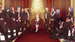 Groups chairs glasses dress tie elves beard saber gloves 