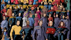 Groups Star Trek science fiction TV series spock James T. Kirk 