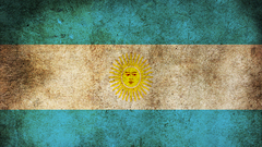 Grunge argentina Flags