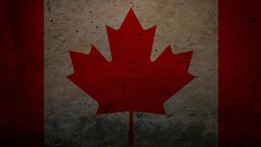 Grunge Canada Flags Canadian