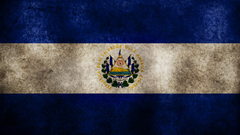 Grunge Flags el salvador