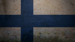 Grunge Flags Finland