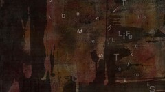 grunge Gritty texture letter