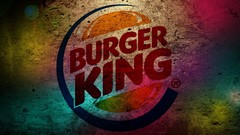 Grunge logos fast food