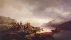 Gude likferd pa sognefjorden