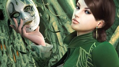 Guild wars masks earrings