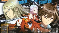 Guilty crown yuzuriha inori Tsutsugami Gai Ouma Shu