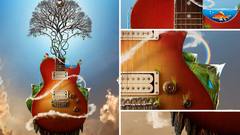 Guitar dream fantasy Kunst