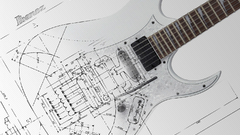 Guitars schematic Ibanez