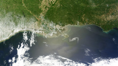 Gulf oil spill creeps
