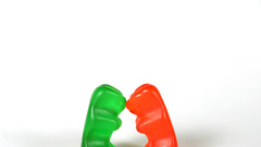 Gummy Bears white background