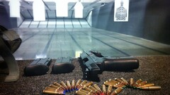 gun ammunition pistol weapon fn five-seven