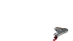 Gun blood dripping