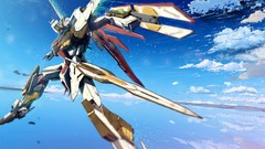 Gundam flying mecha gundam