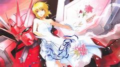 Gundam mecha Ribbons short