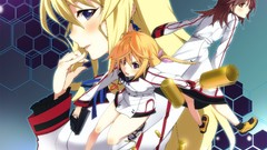 Guns Anime anime girls infinite stratos Alcott Cecilia Dunois 