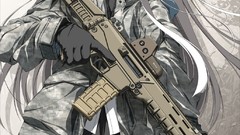 Guns Anime anime girls Jormungand Hekmatyar Koko