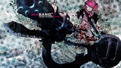 Guns anime girls black rock shooter huke Underworld Vulcan