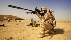 Guns Army military snipers