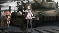 Guns bazooka tanks mahou shoujo madoka magica akemi homura 