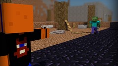 Guns blood dirt fallout minecraft zombies planks obsidian