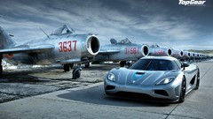 Guns cars artillery Koenigsegg top gear koenigsegg agera jet 