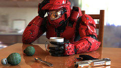 Guns coffee halo master