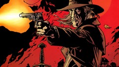 Guns comics Cowboys artwork Vertigo Comics preacher Saint of 