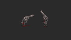 Guns fight bring Knives Don funny minimalistic