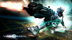 Guns fire mecha Vanquish