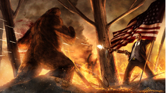 Guns forests fire funny