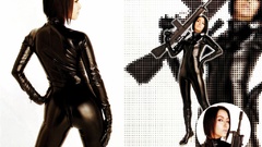 Guns girls beautiful sniper asian rifle ) With