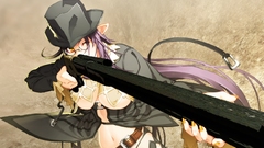 Guns glasses belts underboobs