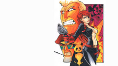 Guns Molotov Cocktease cleavage