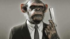 Guns monkeys
