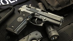 Guns police airsoft gun