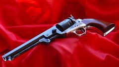 Guns revolvers weapons