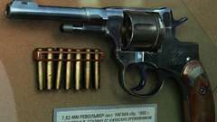 Guns revolvers weapons Nagant