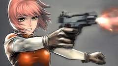 Guns short hair girls