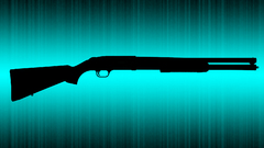Guns shotguns cyan shotgun