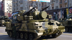 Guns tank Russian missiles grison tunguska