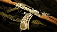 Guns USSR Kalashnikov Russia ak-47 assault rifle Russians