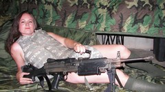 Guns weapons army girls